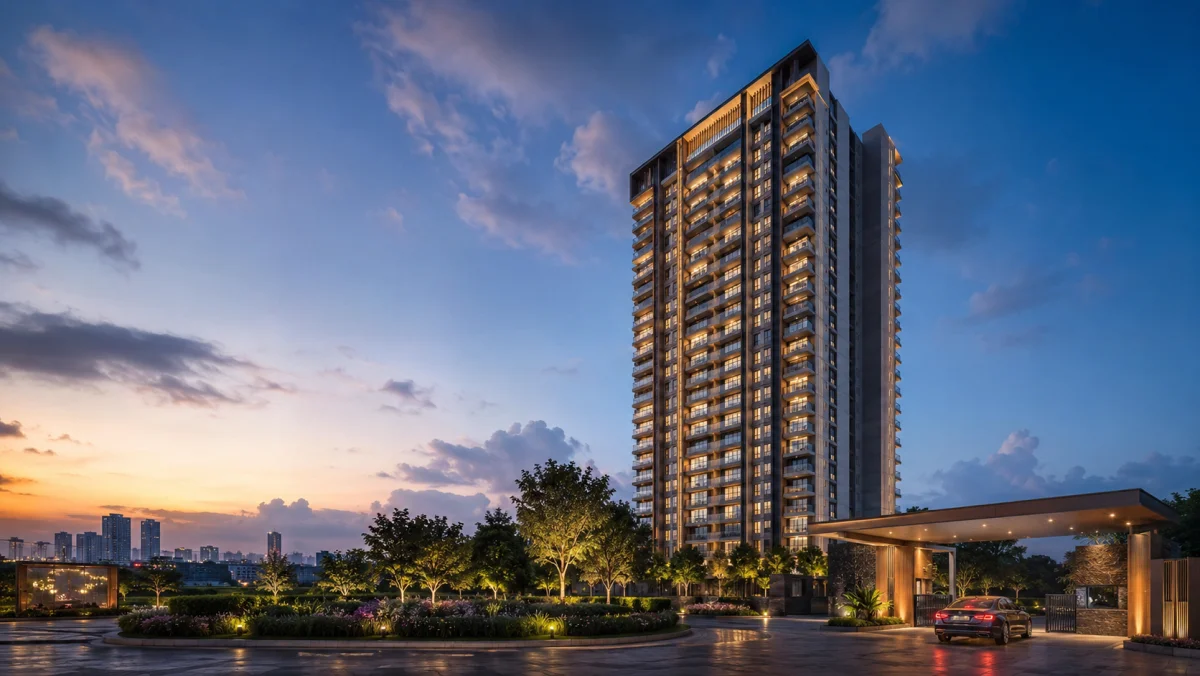 Purva Grand Hills project exterior reference image